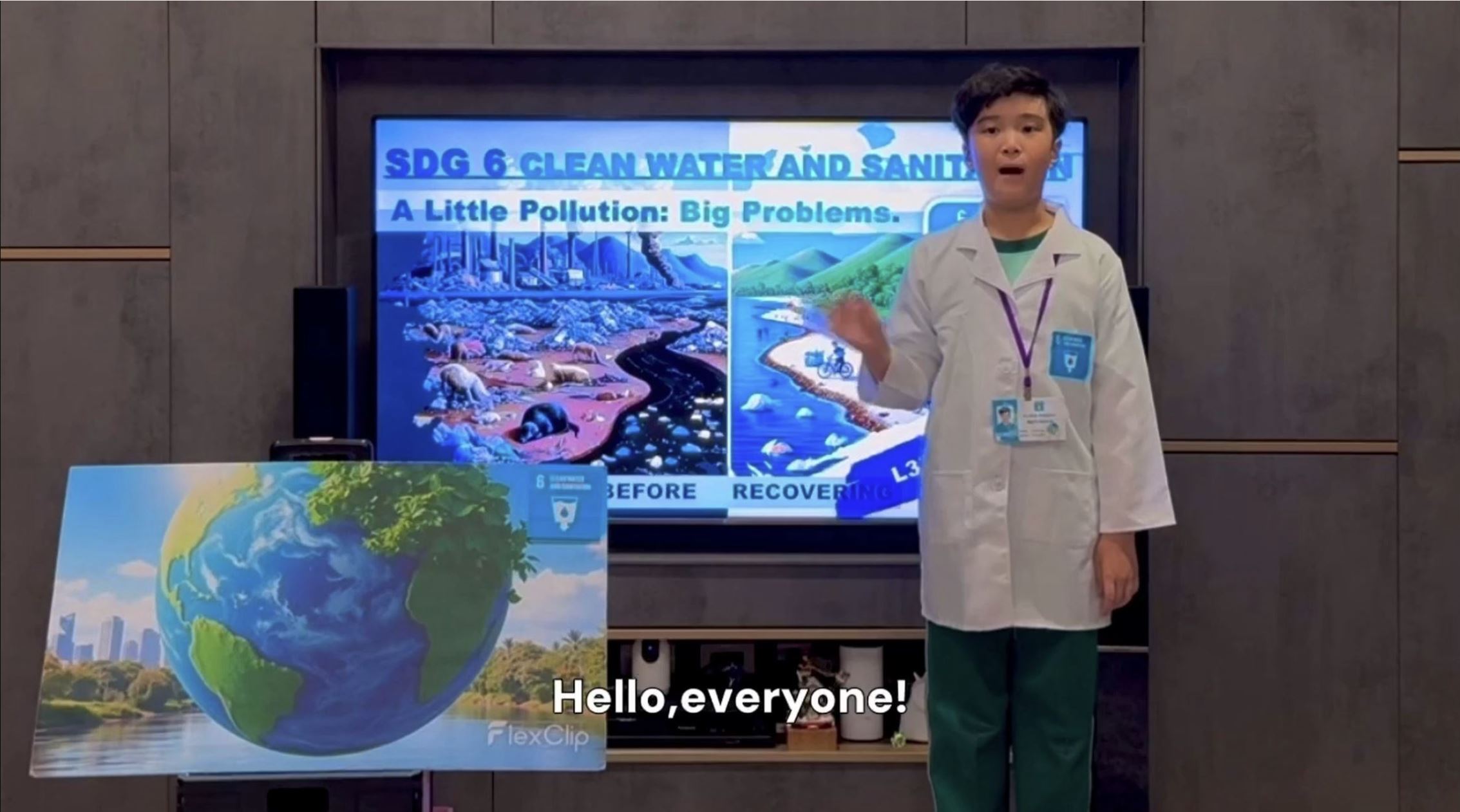 【2025 SDGs Talk 永續行動獎 影音作品集：國小組－A08】A Little Pollution: Big Problems.